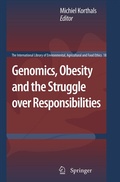 Cover: Genomics, Obesity and the Struggle over Responsibilities - Springer