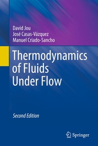 Enlarge image Cover: Thermodynamics of Fluids Under Flow - Springer