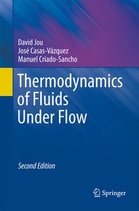 Enlarge image Cover: Thermodynamics of Fluids Under Flow - Springer
