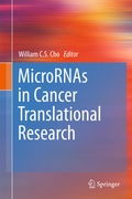 Cover: MicroRNAs in Cancer Translational Research - Springer