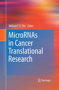 Enlarge image Cover: MicroRNAs in Cancer Translational Research - Springer