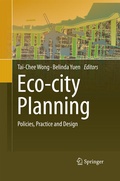 Cover: Eco-city Planning - Springer