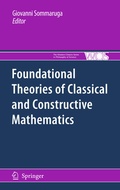 Cover: Foundational Theories of Classical and Constructive Mathematics - Springer