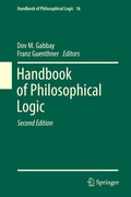Cover: Handbook of Philosophical Logic - Springer