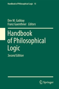 Enlarge image Cover: Handbook of Philosophical Logic - Springer