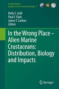 Cover: In the Wrong Place - Alien Marine Crustaceans: Distribution, Biology and Impacts - Springer