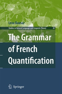 Enlarge image Cover: The Grammar of French Quantification - Springer