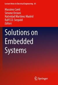 Enlarge image Cover: Solutions on Embedded Systems - Springer