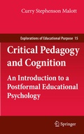 Cover: Critical Pedagogy and Cognition - Springer