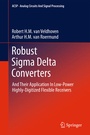 Cover: Robust Sigma Delta Converters - Springer