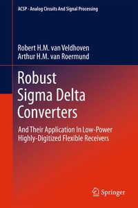 Enlarge image Cover: Robust Sigma Delta Converters - Springer