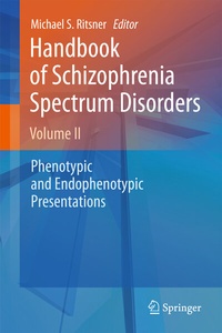 Abbildung von: Handbook of Schizophrenia Spectrum Disorders, Volume II - Springer