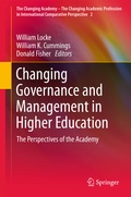 Cover: Changing Governance and Management in Higher Education - Springer