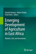 Cover: Emerging Development of Agriculture in East Africa - Springer