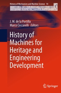 Abbildung von: History of Machines for Heritage and Engineering Development - Springer