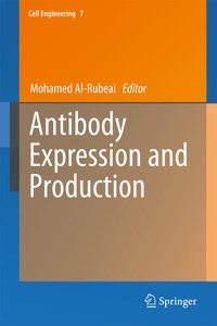 Enlarge image Cover: Antibody Expression and Production - Springer