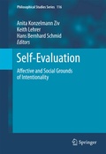 Cover: Self-Evaluation - Springer