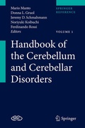 Cover: Handbook of the Cerebellum and Cerebellar Disorders - Springer