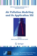 Cover: Air Pollution Modeling and its Application XXI - Springer