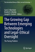 Cover: The Growing Gap Between Emerging Technologies and Legal-Ethical Oversight - Springer