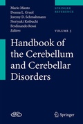 Cover: Handbook of the Cerebellum and Cerebellar Disorders - Springer