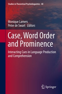 Abbildung von: Case, Word Order and Prominence - Springer