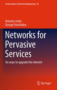 Enlarge image Cover: Networks for Pervasive Services - Springer