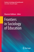 Cover: Frontiers in Sociology of Education - Springer