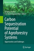 Cover: Carbon Sequestration Potential of Agroforestry Systems - Springer