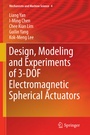 Cover: Design, Modeling and Experiments of 3-DOF Electromagnetic Spherical Actuators - Springer
