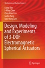 Cover: Design, Modeling and Experiments of 3-DOF Electromagnetic Spherical Actuators - Springer