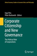 Cover: Corporate Citizenship and New Governance - Springer
