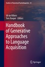 Cover: Handbook of Generative Approaches to Language Acquisition - Springer