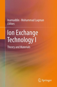 Enlarge image Cover: Ion Exchange Technology I - Springer