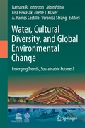 Cover: Water, Cultural Diversity, and Global Environmental Change - Springer