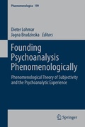 Cover: Founding Psychoanalysis Phenomenologically - Springer