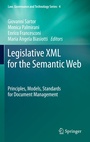 Cover: Legislative XML for the Semantic Web - Springer