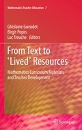 Cover: From Text to 'Lived' Resources - Springer