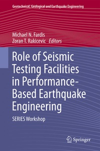 Enlarge image Cover: Role of Seismic Testing Facilities in Performance-Based Earthquake Engineering - Springer