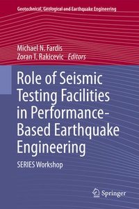 Enlarge image Cover: Role of Seismic Testing Facilities in Performance-Based Earthquake Engineering - Springer