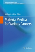 Cover: Materia Medica for Various Cancers - Springer