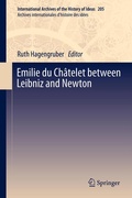 Cover: Emilie du Ch&acirc;telet between Leibniz and Newton - Springer