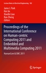 Cover: Proceedings of the International Conference on Human-centric Computing 2011 and Embedded and Multimedia Computing 2011 - Springer