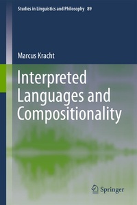 Enlarge image Cover: Interpreted Languages and Compositionality - Springer