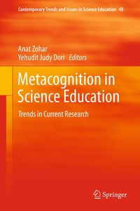Enlarge image Cover: Metacognition in Science Education - Springer