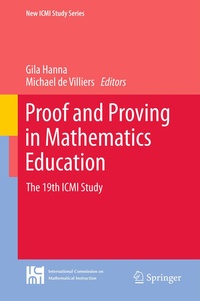 Enlarge image Cover: Proof and Proving in Mathematics Education - Springer