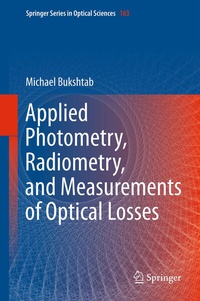 Abbildung von: Applied Photometry, Radiometry, and Measurements of Optical Losses - Springer