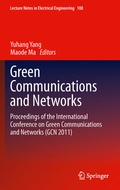 Cover: Green Communications and Networks - Springer