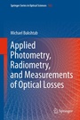 Cover: Applied Photometry, Radiometry, and Measurements of Optical Losses - Springer