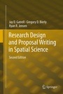 Cover: Research Design and Proposal Writing in Spatial Science - Springer
